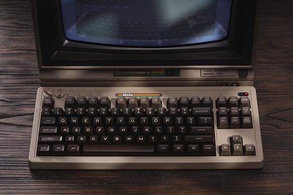 产品：Retro87 C64 机械键盘PG电子游戏八位堂发布旗下第二款键盘(图5)